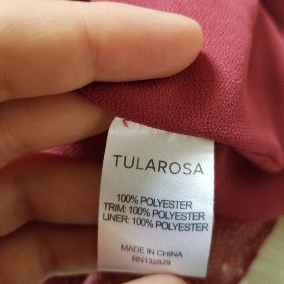 Tularosa Syrah Blouse Dusted Berry Small - Picture 12 of 13